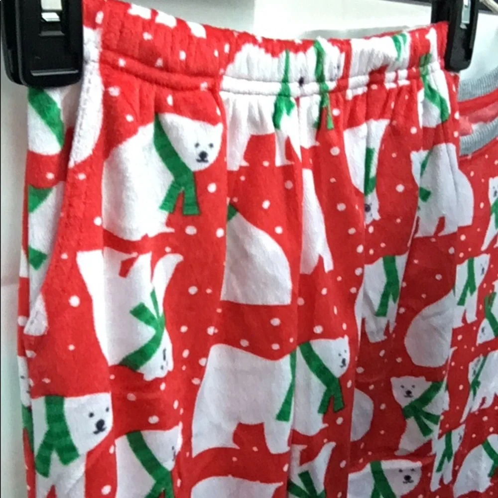 New Unisex Kids Holiday 2 Piece Pajama Lounge Set